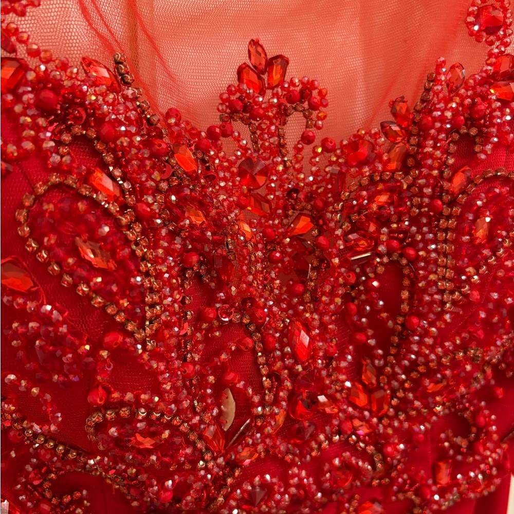 Jovani Two Piece Prom Dress - Picture 3 of 9